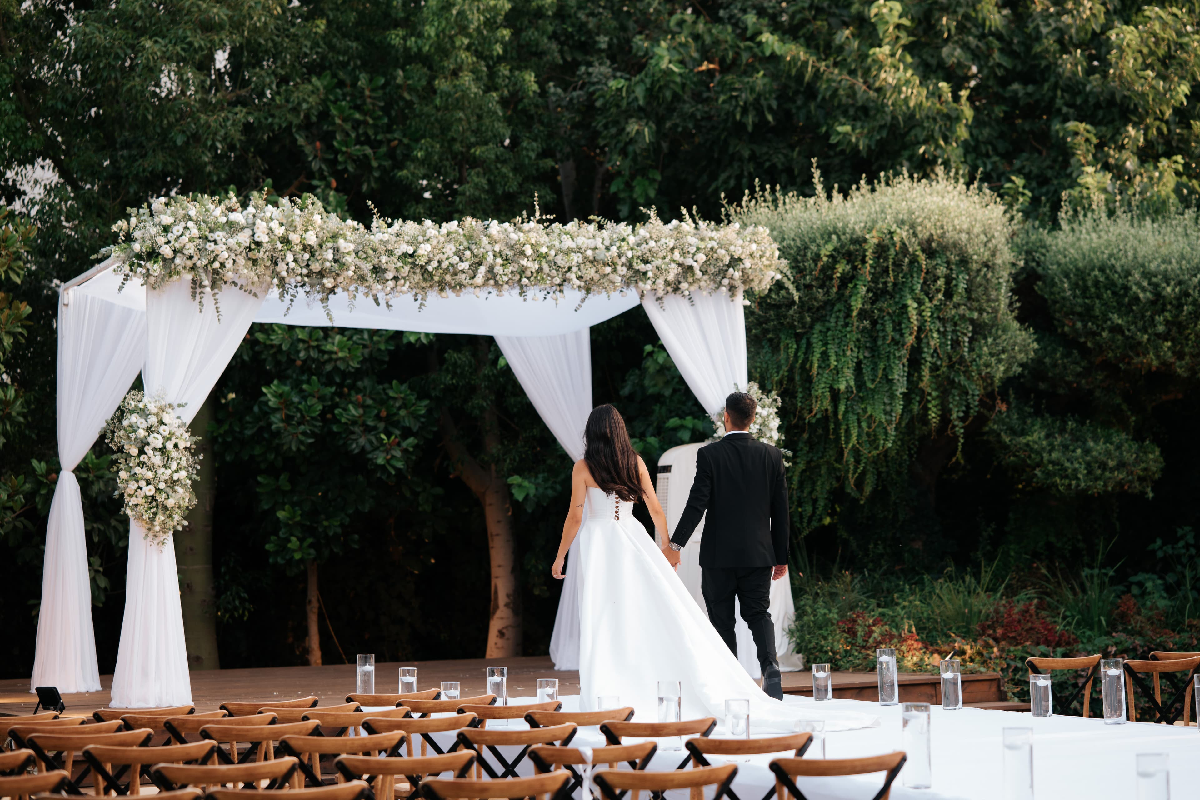 רגע חתונה רומנטי